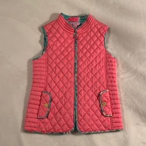 Lilly Pulitzer Lucy Girl’s Quilted Puffer Vest